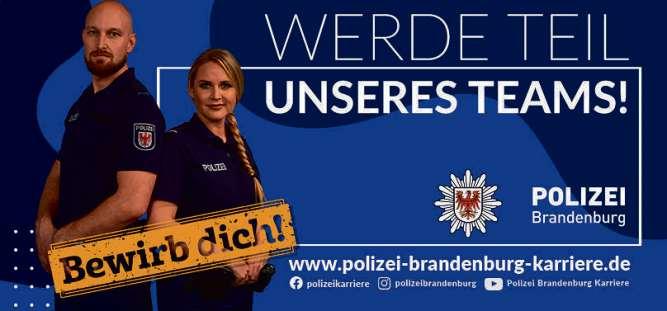 FOTO: POLIZEI BRANDENBURG FOTO: POLIZEI BRANDENBURG