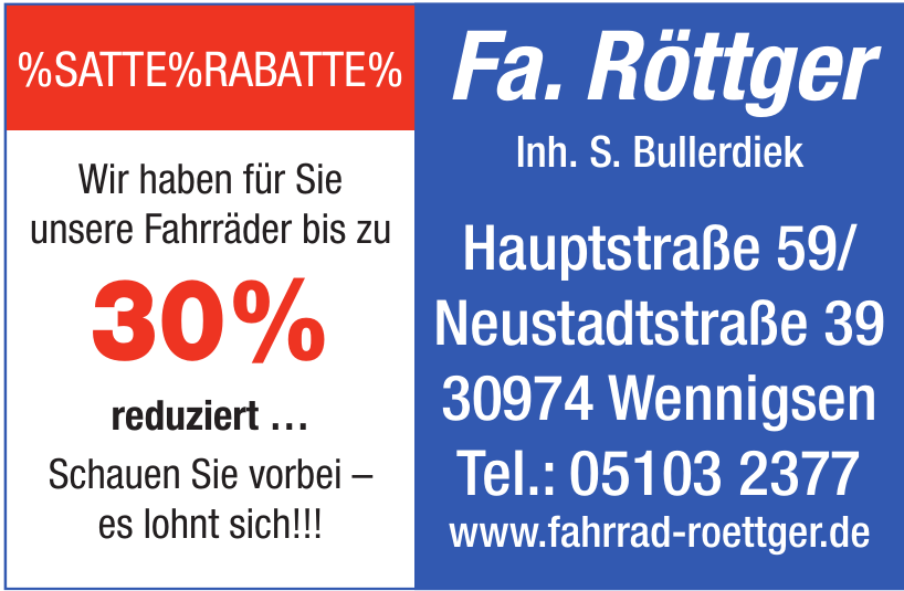 Fa. Röttger Fa. Röttger