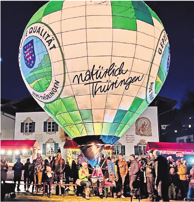 Ein Highlight an diesem Wochenende wird am Samstagabend, ab 20 Uhr, die Lichtinstallation in der gesamten Innenstadt mit dem Höhepunkt Ballonglühen sein. Foto: privat Ein Highlight an diesem Wochenende wird am Samstagabend, ab 20 Uhr, die Lichtinstallation in der gesamten Innenstadt mit dem Höhepunkt Ballonglühen sein. Foto: privat
