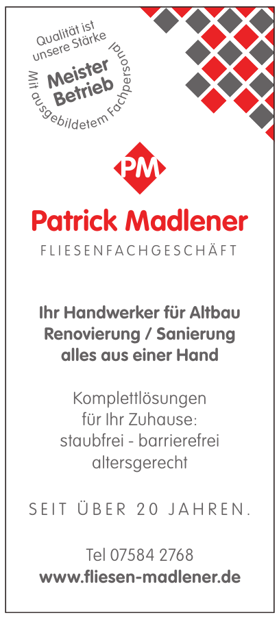 Patrick Madlener Patrick Madlener