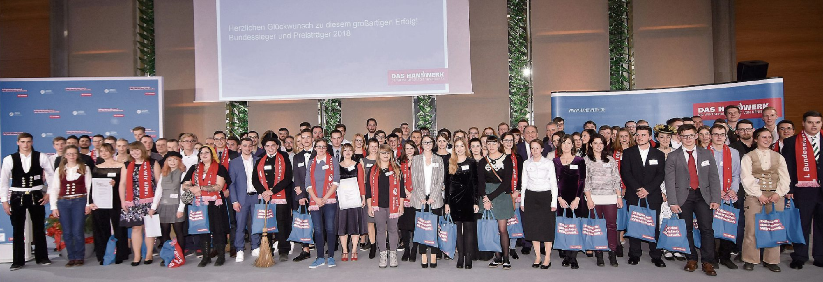 Die nächste Generation – unter diesem Titel fand der diesjährige Leistungswettbewerb des Deutschen Handwerks statt. Bilder: ZDH / Bildschön