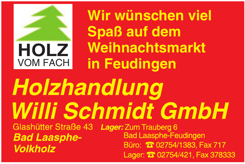 Holzhandlung Willi Schmidt GmbH Holzhandlung Willi Schmidt GmbH