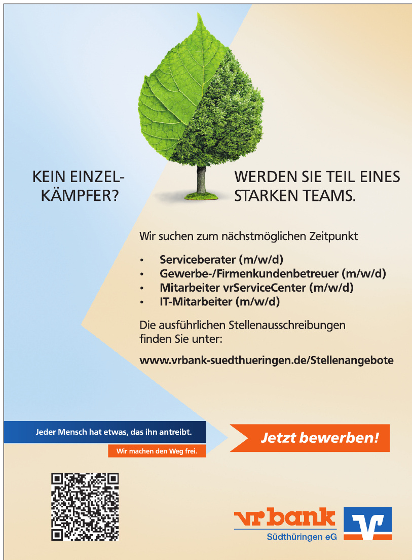 VR Bank Südthüringen eG VR Bank Südthüringen eG