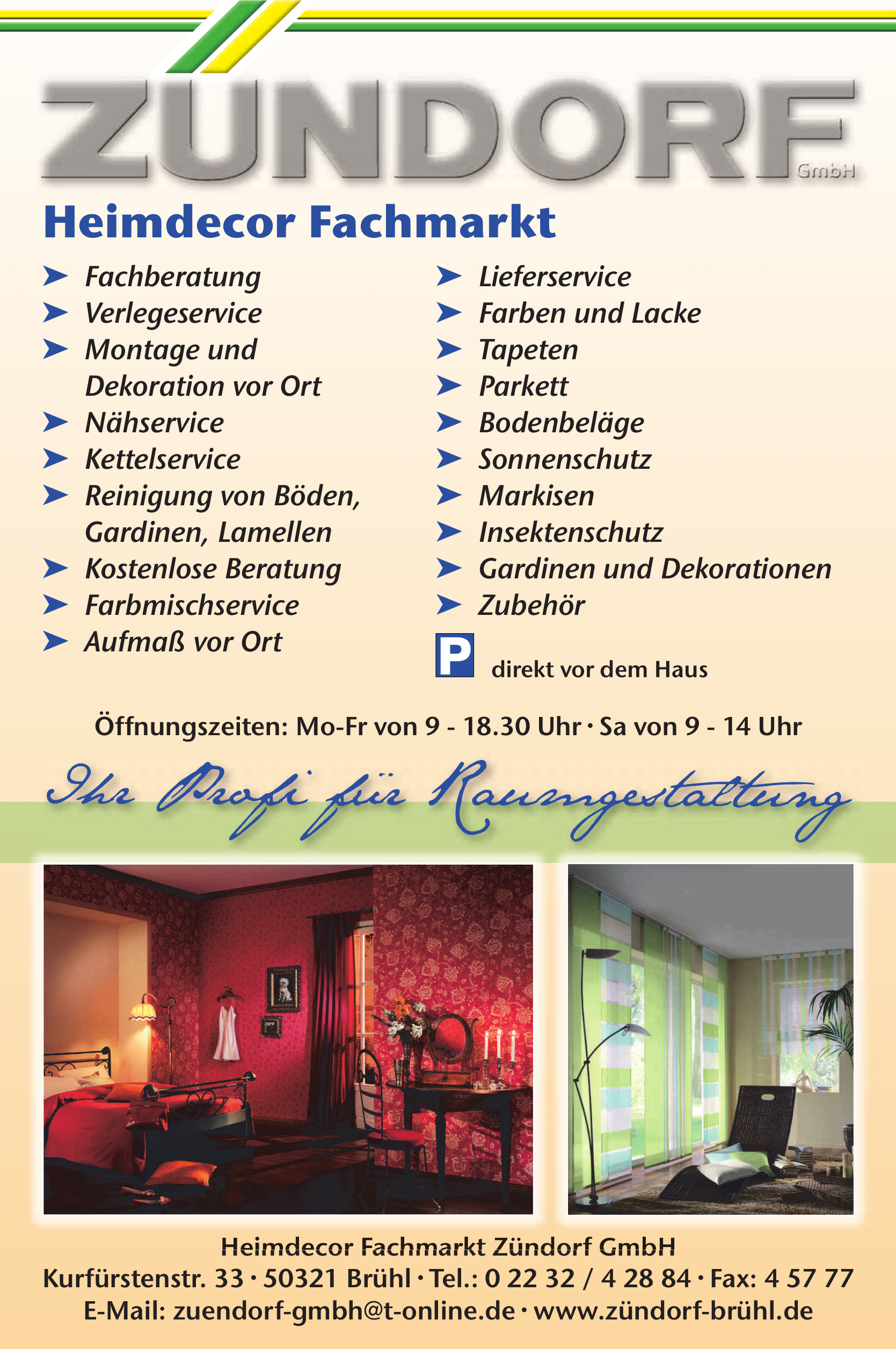 Heimdecor Fachmarkt Zündorf GmbH Heimdecor Fachmarkt Zündorf GmbH