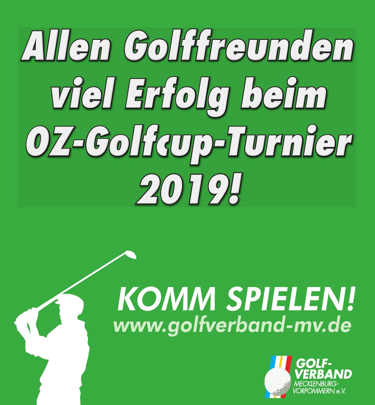 Golfverband Mecklenburg-Vorpommern e.V. Golfverband Mecklenburg-Vorpommern e.V.