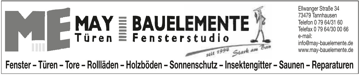 May Bauelemente May Bauelemente