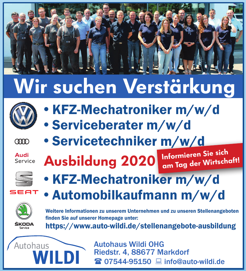 Autohaus Wildi OHG Autohaus Wildi OHG