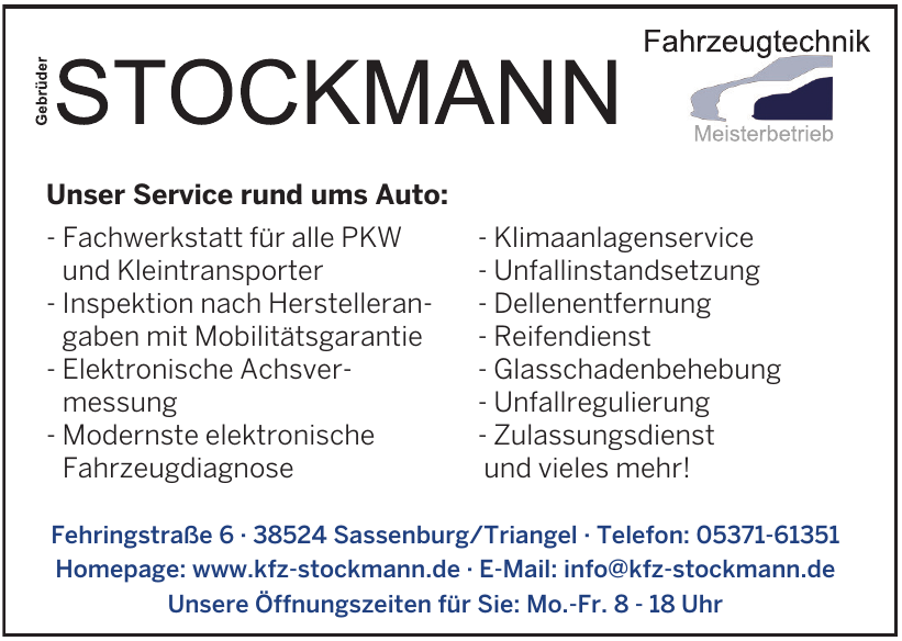 Gebrüder Stockmann Gebrüder Stockmann