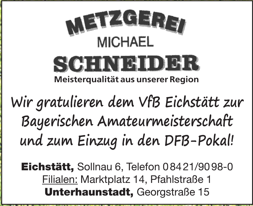 Metzgerei Michael Schneider Metzgerei Michael Schneider