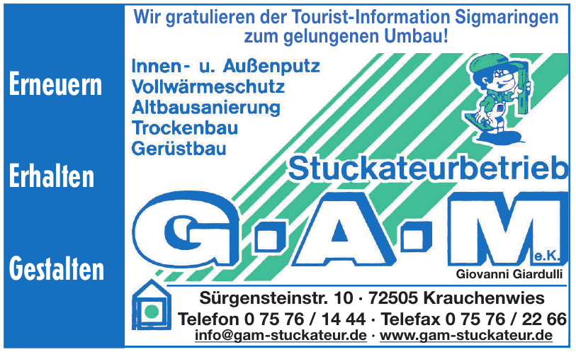 G.A.M e.K. Giovanni Giardulli G.A.M e.K. Giovanni Giardulli