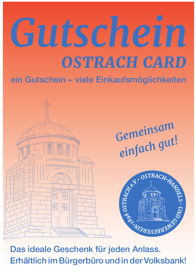 Gutschein Ostrach Card Gutschein Ostrach Card