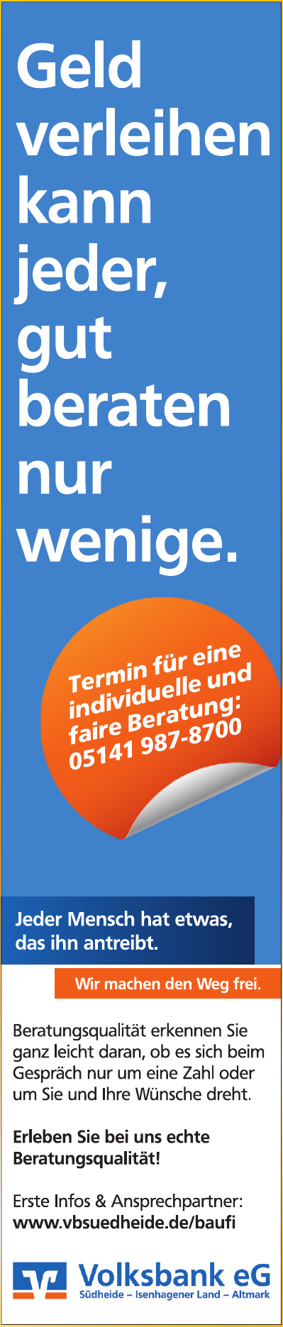 Volksbank Südheide eG Volksbank Südheide eG