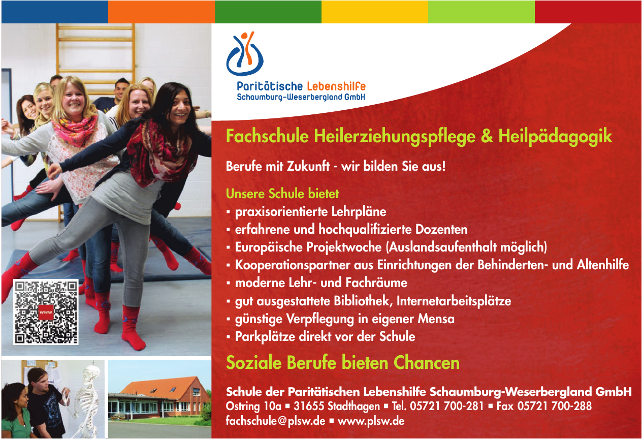 Schule der Paritätischen Lebenshilfe Schaumburg-Weserbergland GmbH