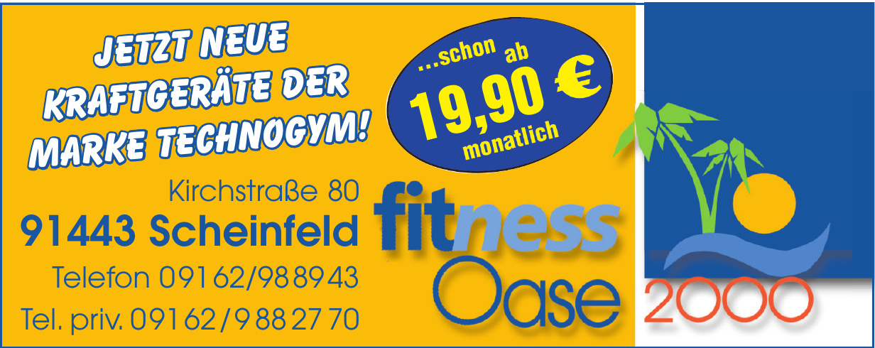 fitness Oase 2000