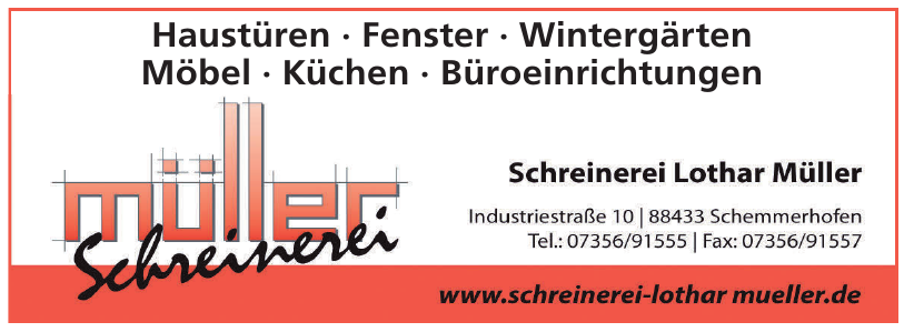 Müller Schreinerei Müller Schreinerei