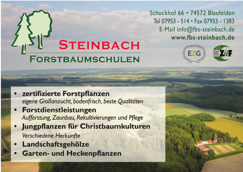 Steinbach Forstbaumschulen
