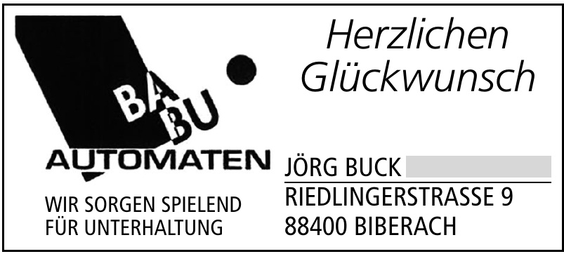 Jörg Buck Jörg Buck