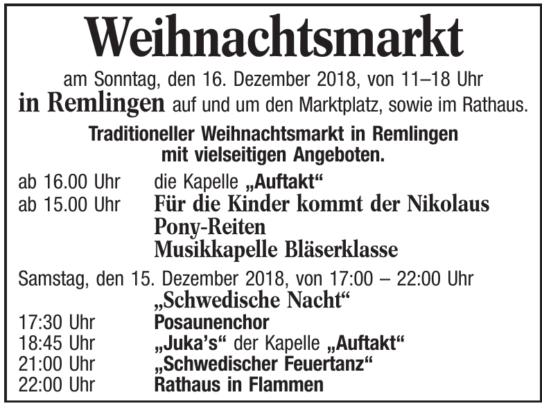 Weihnachtsmarkt Weihnachtsmarkt