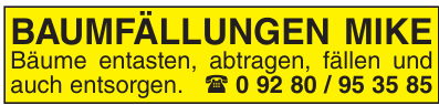 Baumfällungen Mike Baumfällungen Mike