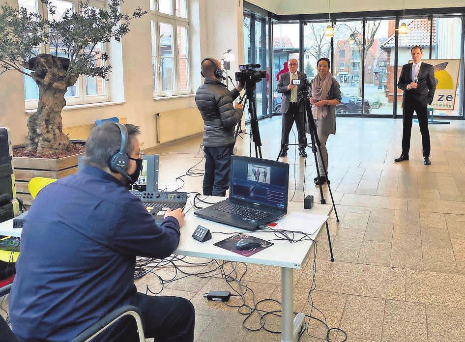 Die HGS und die Verwaltung haben zum ersten digitalen Neujahrsempfang eingeladen. Die HGS und die Verwaltung haben zum ersten digitalen Neujahrsempfang eingeladen.