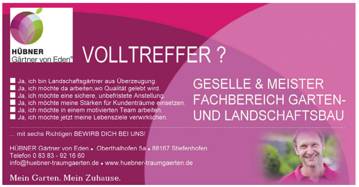 Hübner Gärtner von Eden Hübner Gärtner von Eden
