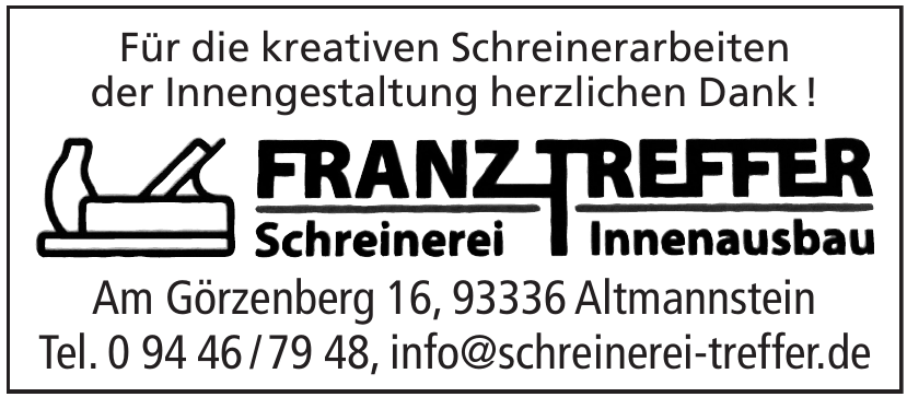 Franz Treffer Schreinerei Innenausbau Franz Treffer Schreinerei Innenausbau