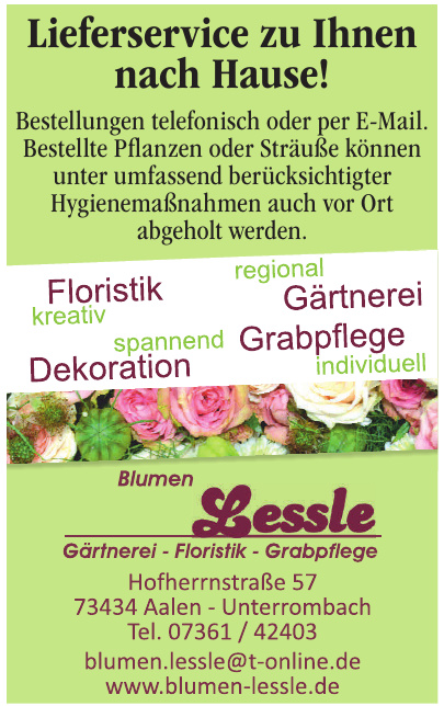 Blumen Lessle Blumen Lessle