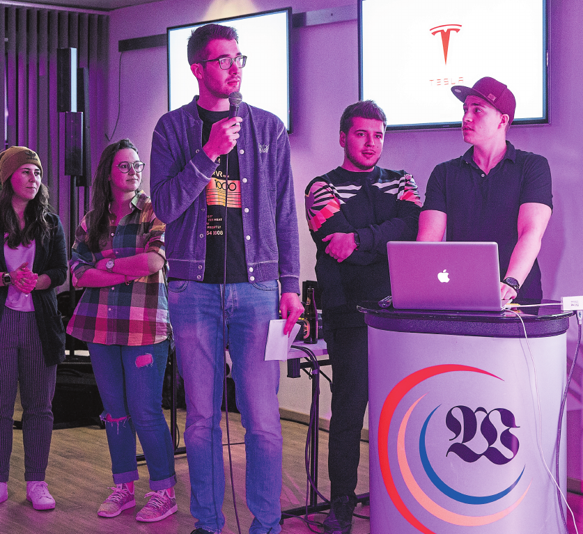 Auch Klassen der BTS des „Lycée des Arts et Métiers“ nehmen an dem Event teil. Foto: Gerry Huberty