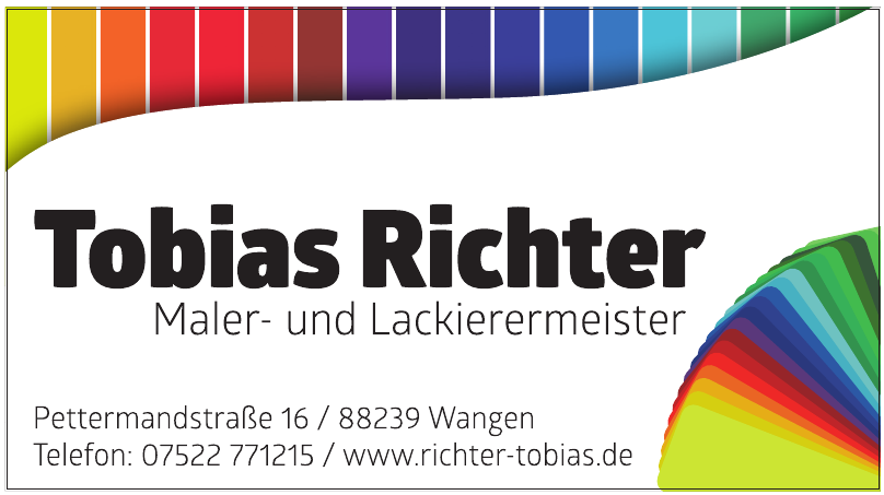 Tobias Richter Maler-und Lackierermeister Tobias Richter Maler-und Lackierermeister
