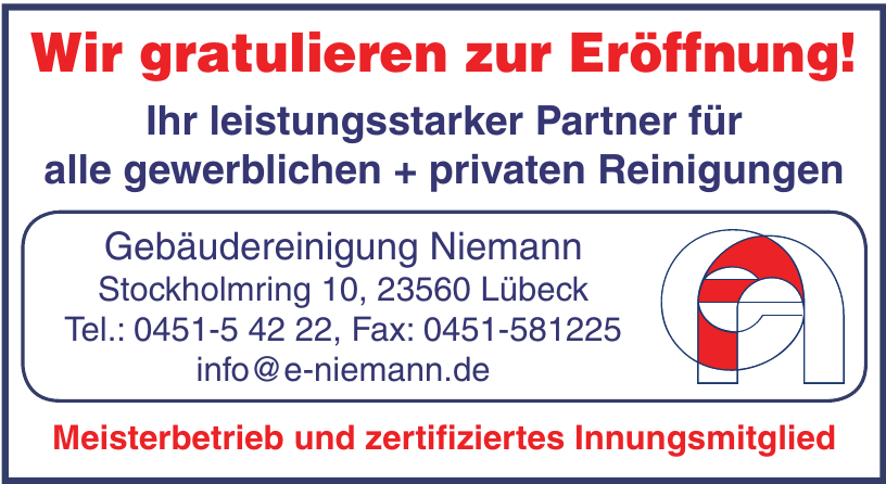 Gebäudereinigung Niemann Gebäudereinigung Niemann