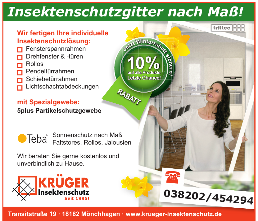 Krüger Insektenschutz Krüger Insektenschutz