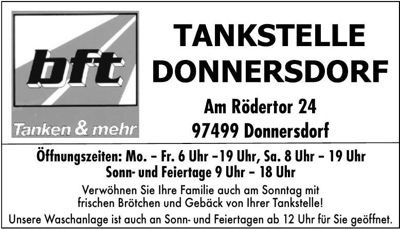 bft Tankstelle Donnersdorf bft Tankstelle Donnersdorf