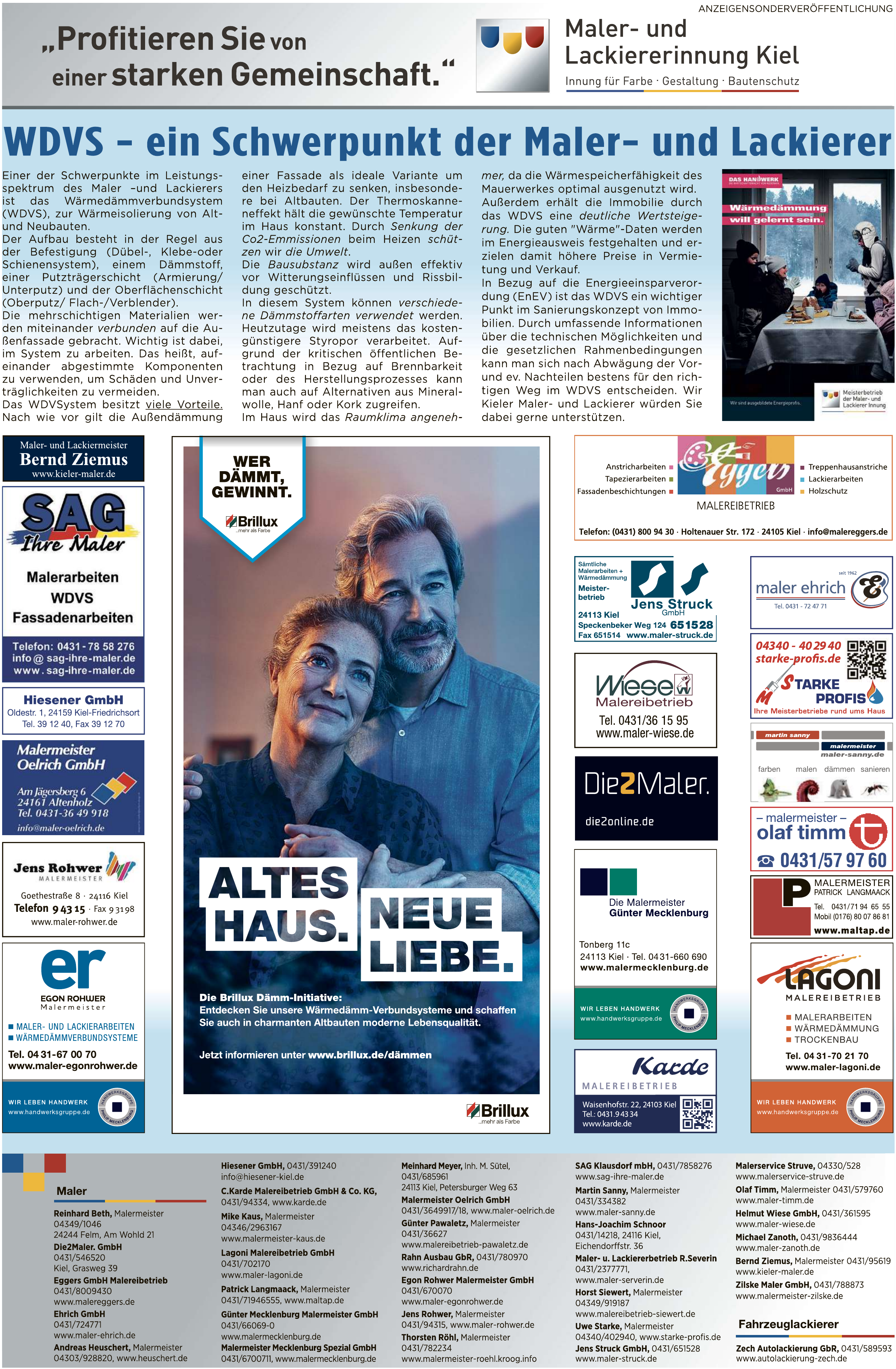 Maler- und Lackiererinnung Kiel Maler- und Lackiererinnung Kiel