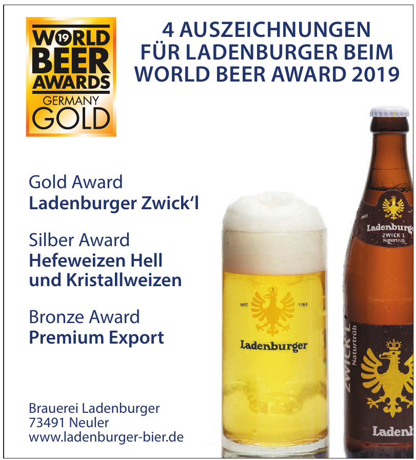 Brauerei Ladenburger GmbH Brauerei Ladenburger GmbH