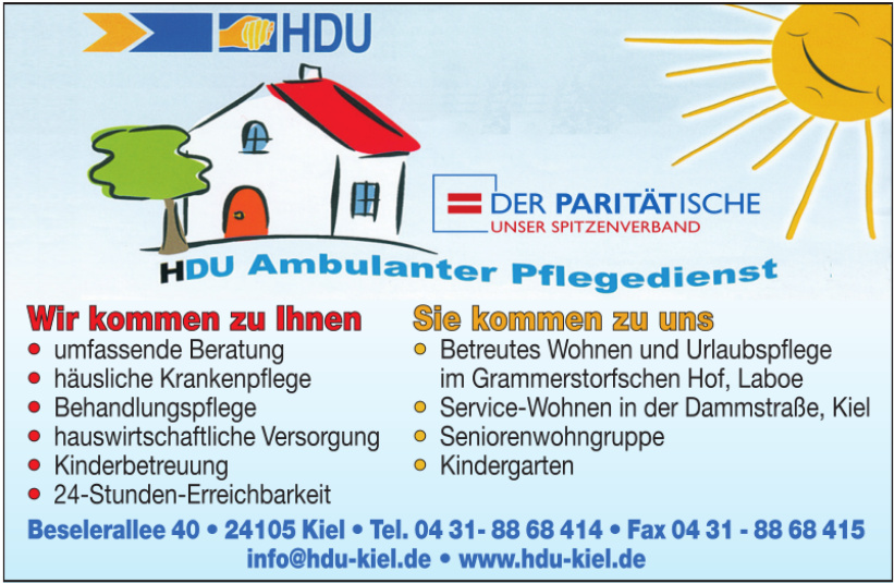 HDU Ambulanter Pflegedienst e.V. HDU Ambulanter Pflegedienst e.V.