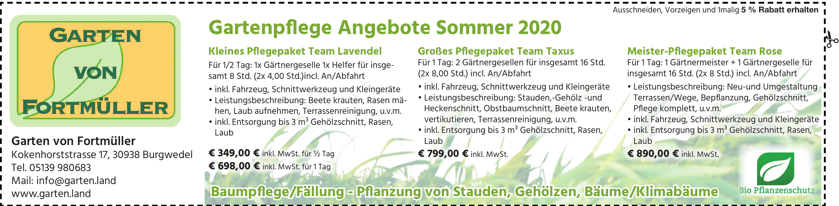 Garten von Fortmüller Garten von Fortmüller
