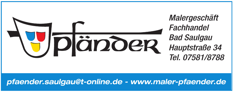 Pfänder Pfänder