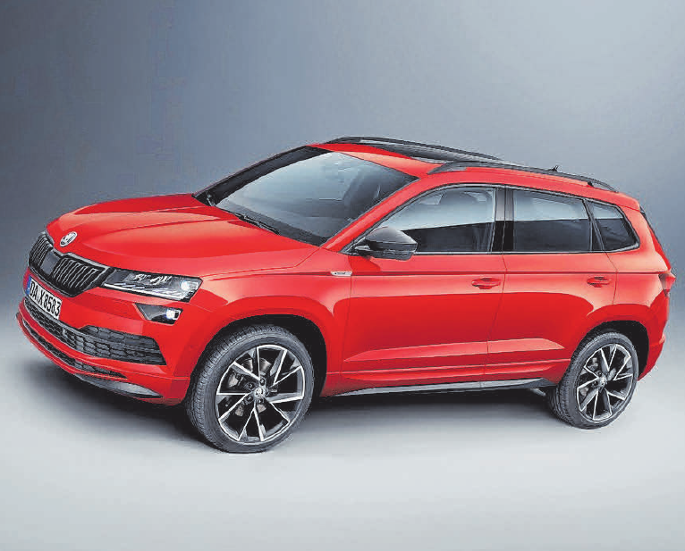 Der neue Karoq Sportline wird in Munderkingen vorgestellt. Der neue Karoq Sportline wird in Munderkingen vorgestellt.