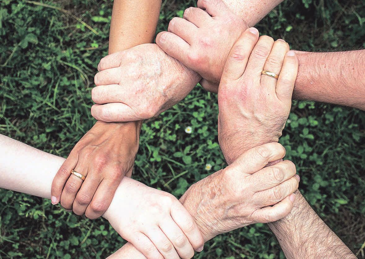 Soziale Netzwerke bieten Unterstützung und Halt Soziale Netzwerke bieten Unterstützung und Halt