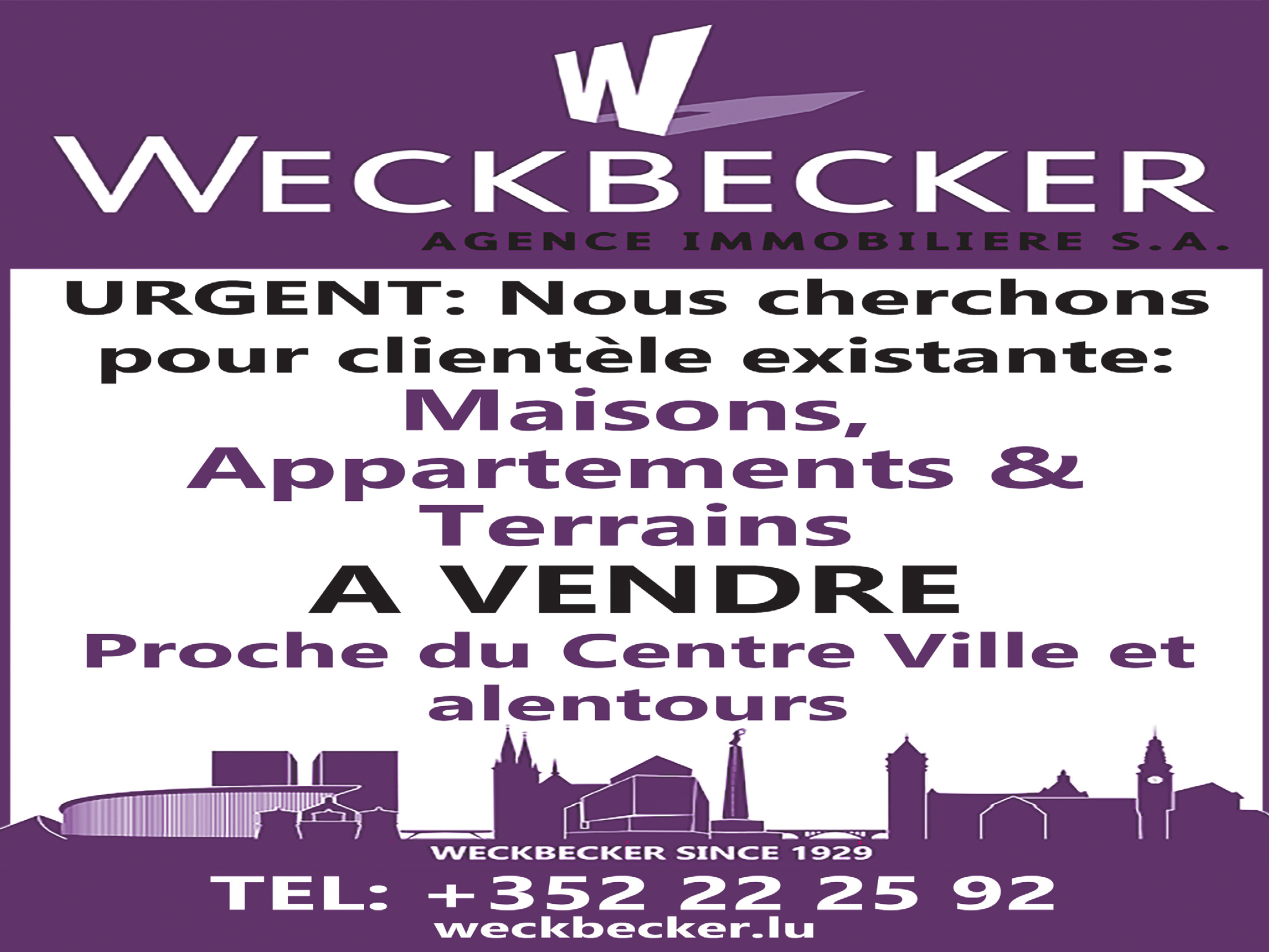 Weckbecker Agence Immobiliere S.A. Weckbecker Agence Immobiliere S.A.