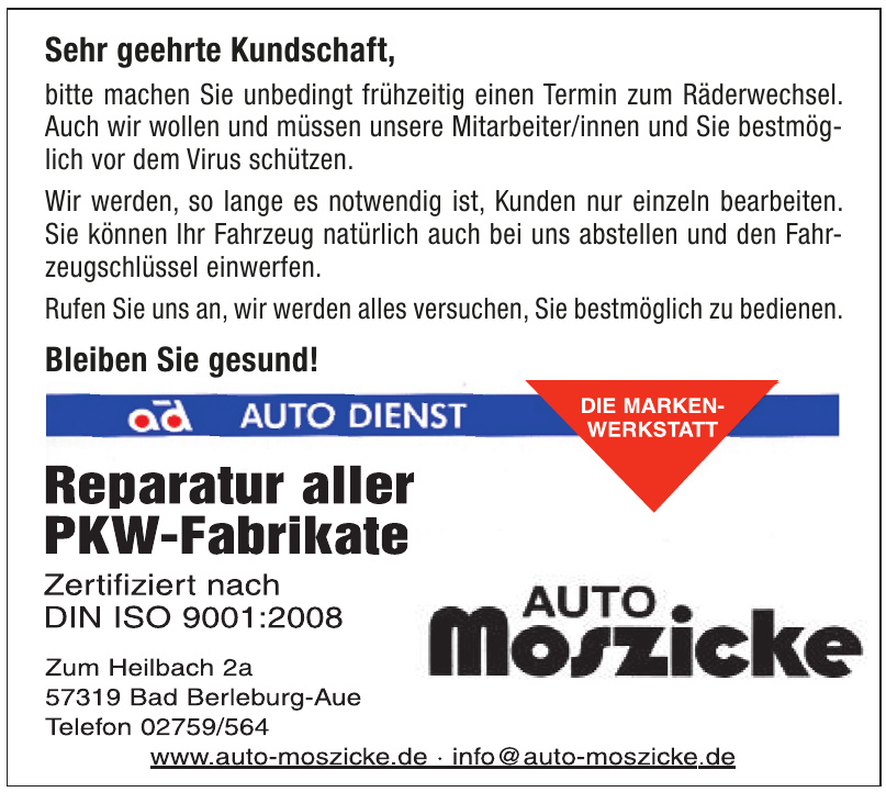 Auto Moszicke Auto Moszicke