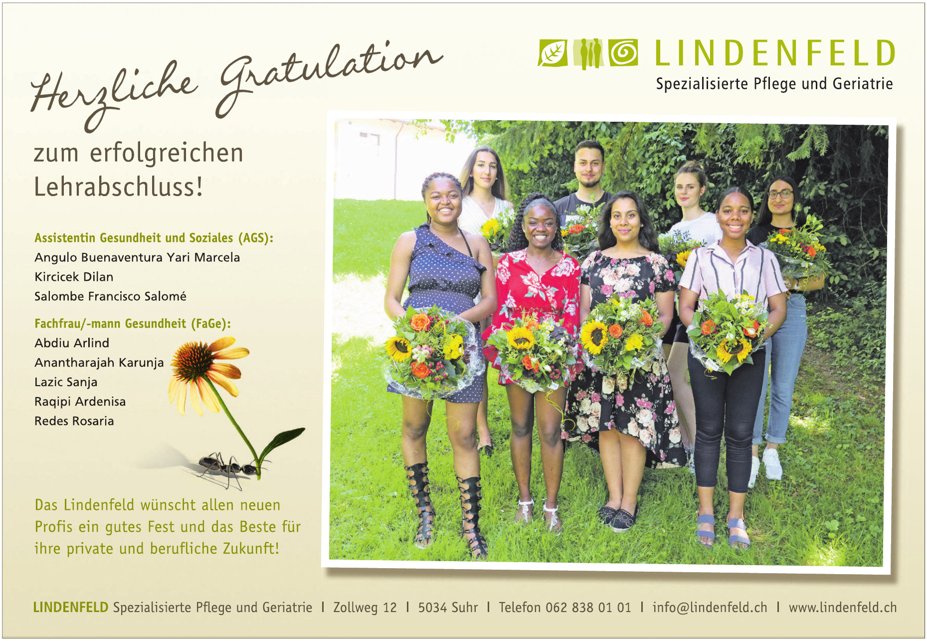 Lindenfeld Spezialisierte Pflege und Geriatrie Lindenfeld Spezialisierte Pflege und Geriatrie