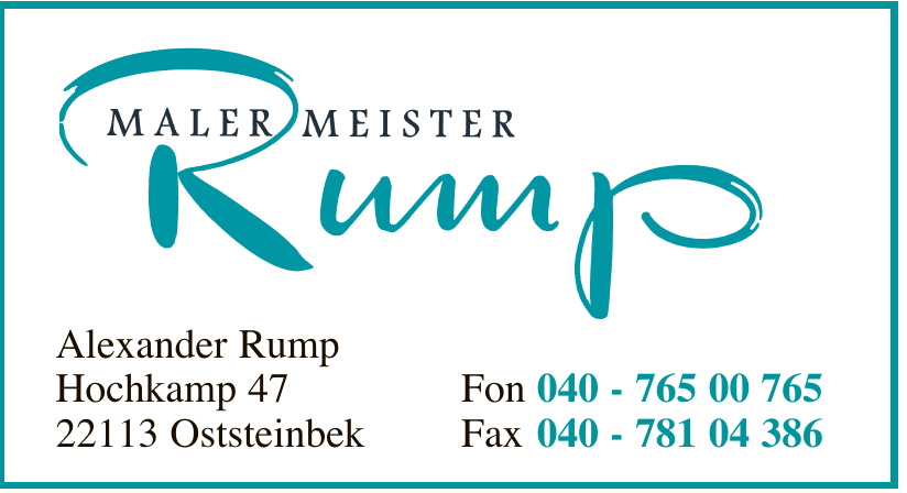 Malermeister Rump
