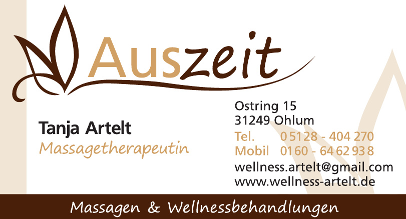 Auszeit Wellness Auszeit Wellness
