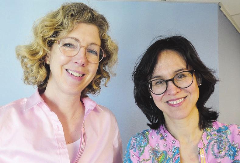 Dr. Kirsten Schem & Dr. Angela Carstensen FOTO: KINDERWUNSCHKIEL Dr. Kirsten Schem & Dr. Angela Carstensen FOTO: KINDERWUNSCHKIEL