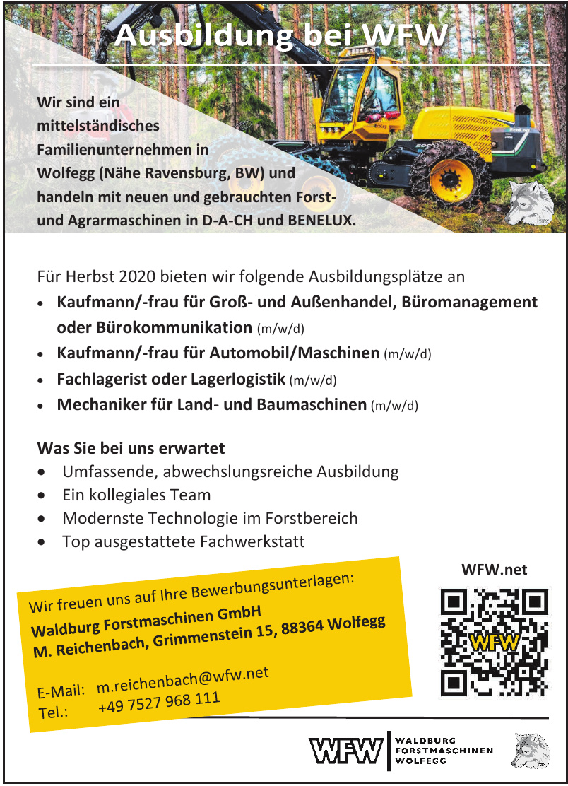 Waldburg Forstmaschinen GmbH Waldburg Forstmaschinen GmbH