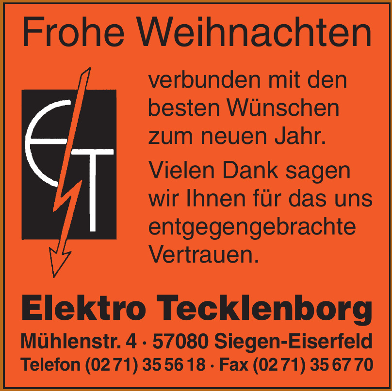 Elektro Tecklenborg Elektro Tecklenborg