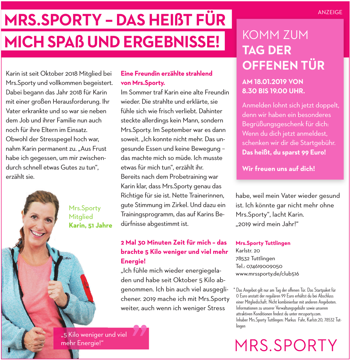 Mrs.Sporty Tuttlingen Mrs.Sporty Tuttlingen