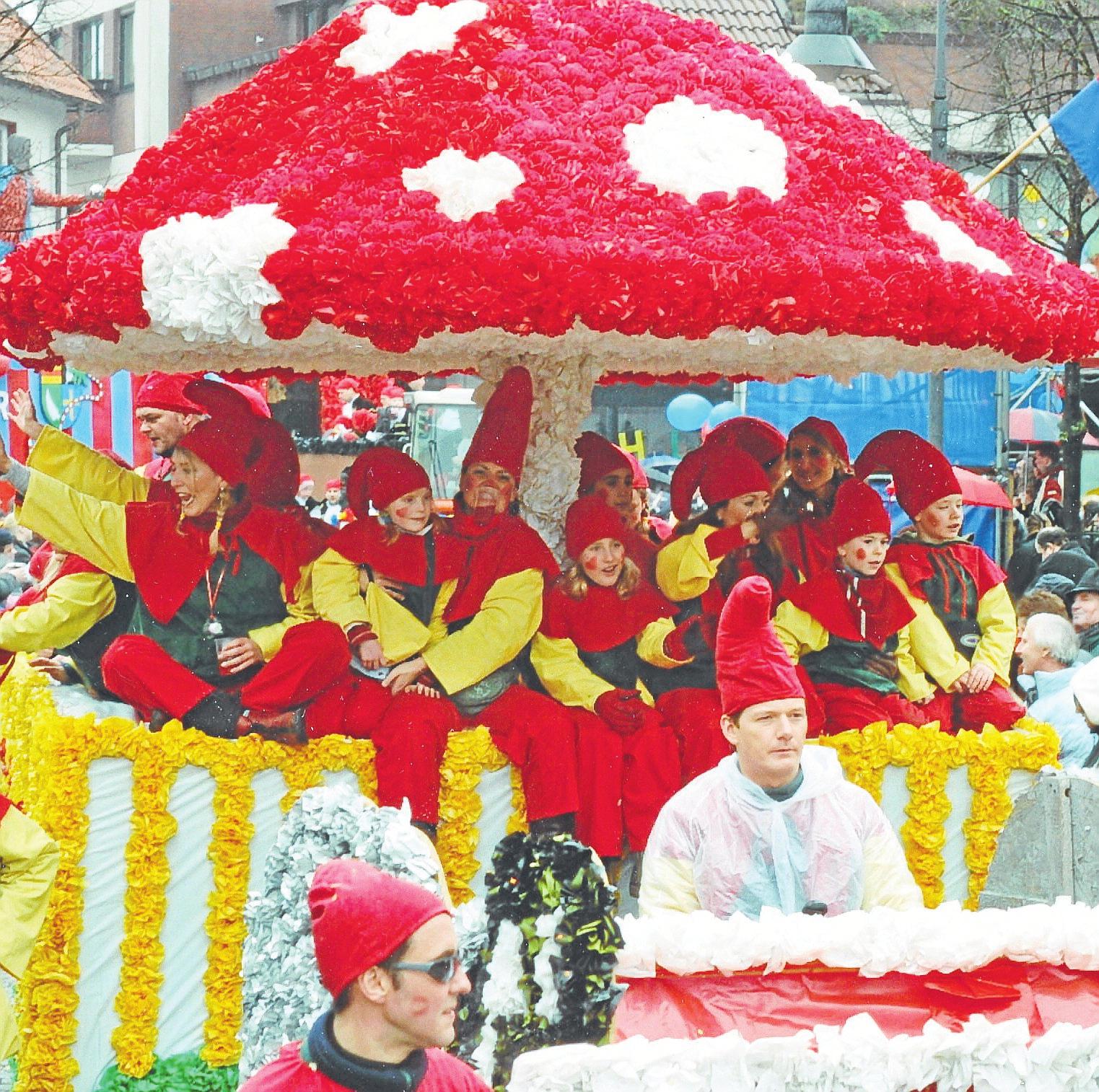Der Dammer Carneval ist auch alljährlich ein Familienfest, bei dem alle unter einem Hut mitmachen. Hier ein Foto aus dem Jahr 2005.
