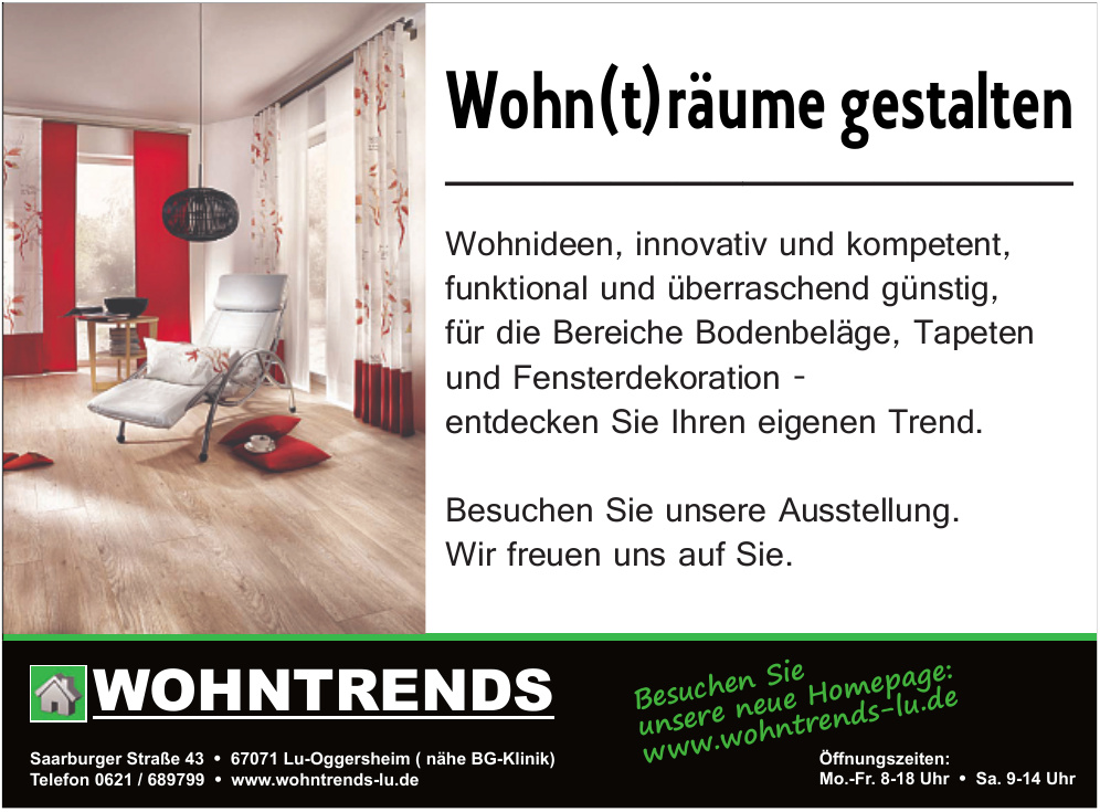 Wohntrends Wohntrends